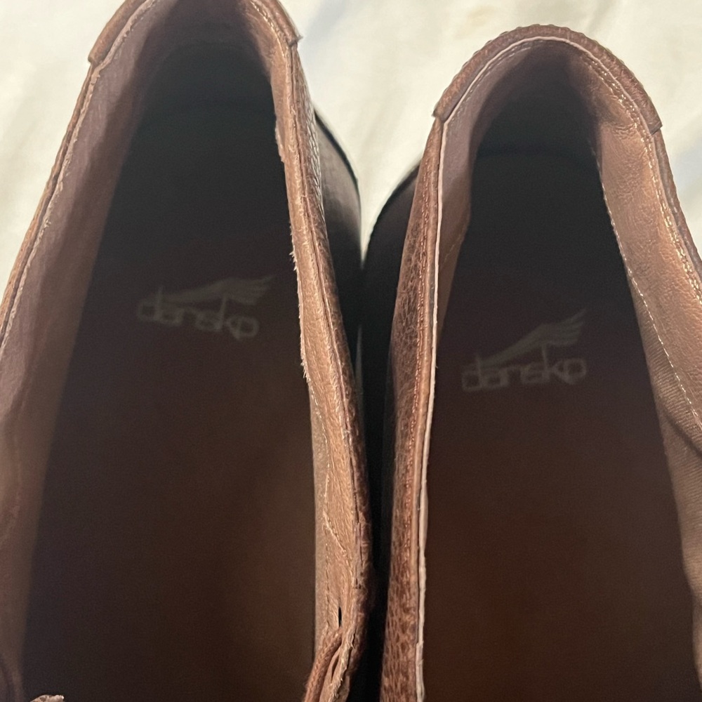 Dansko Joy Brown Ankle Boots - Picture 7 of 10